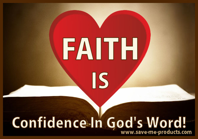 (image for) FAITH IS - 4 pieces SMP Window Stickers